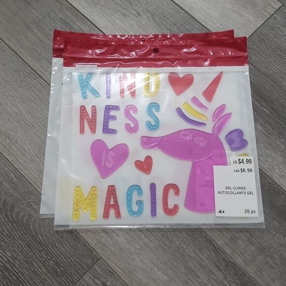 Ashland Other - 💥5/$25 SALE | BUNDLE TO SAVE | (2) KINDNESS IS MAGIC GEL WINDOW CLINGS
